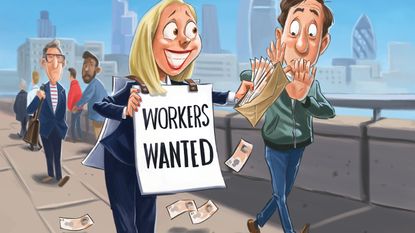 MoneyWeek cover illustration