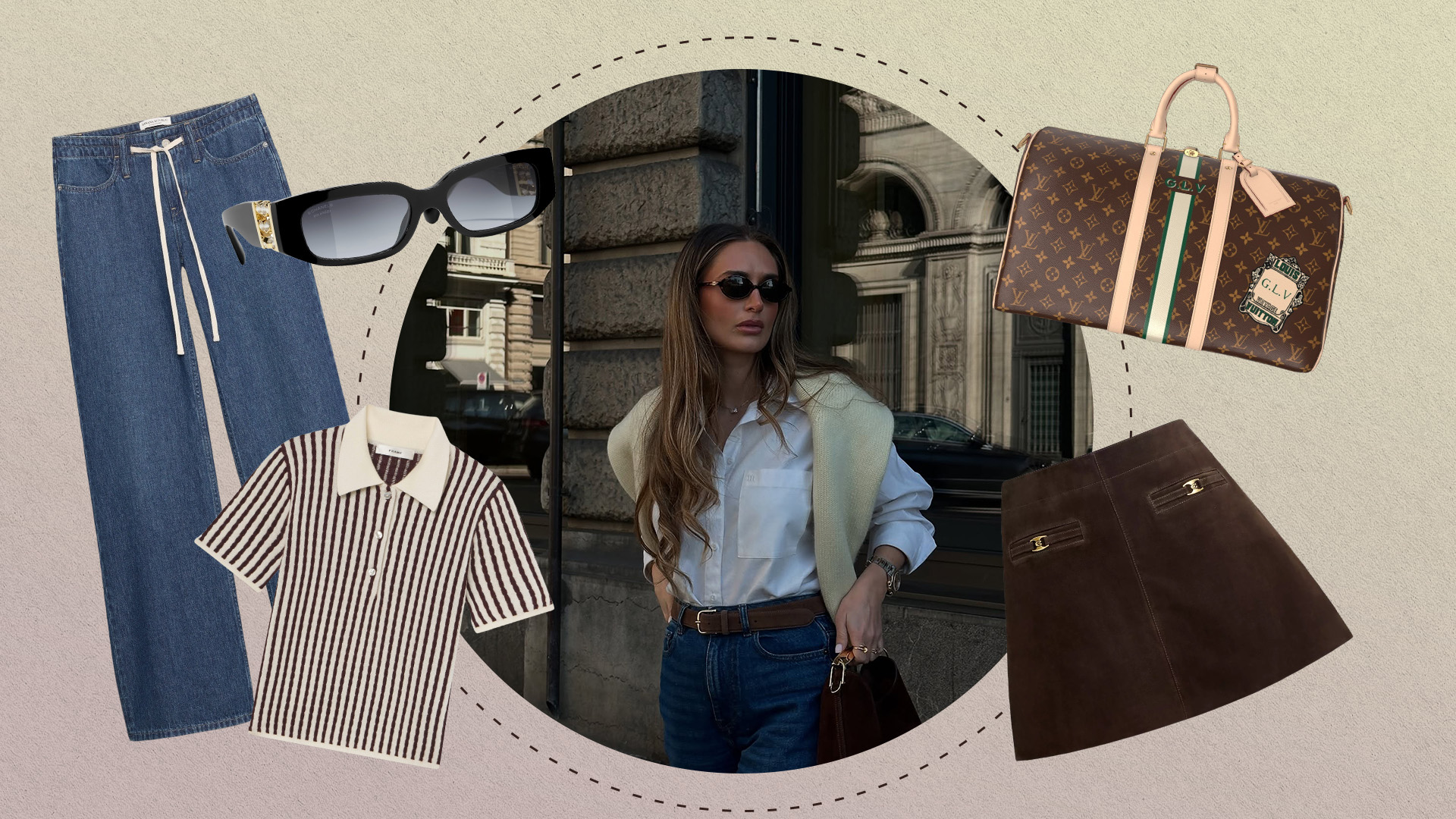 Collage of the best fashion items for spring and summer.