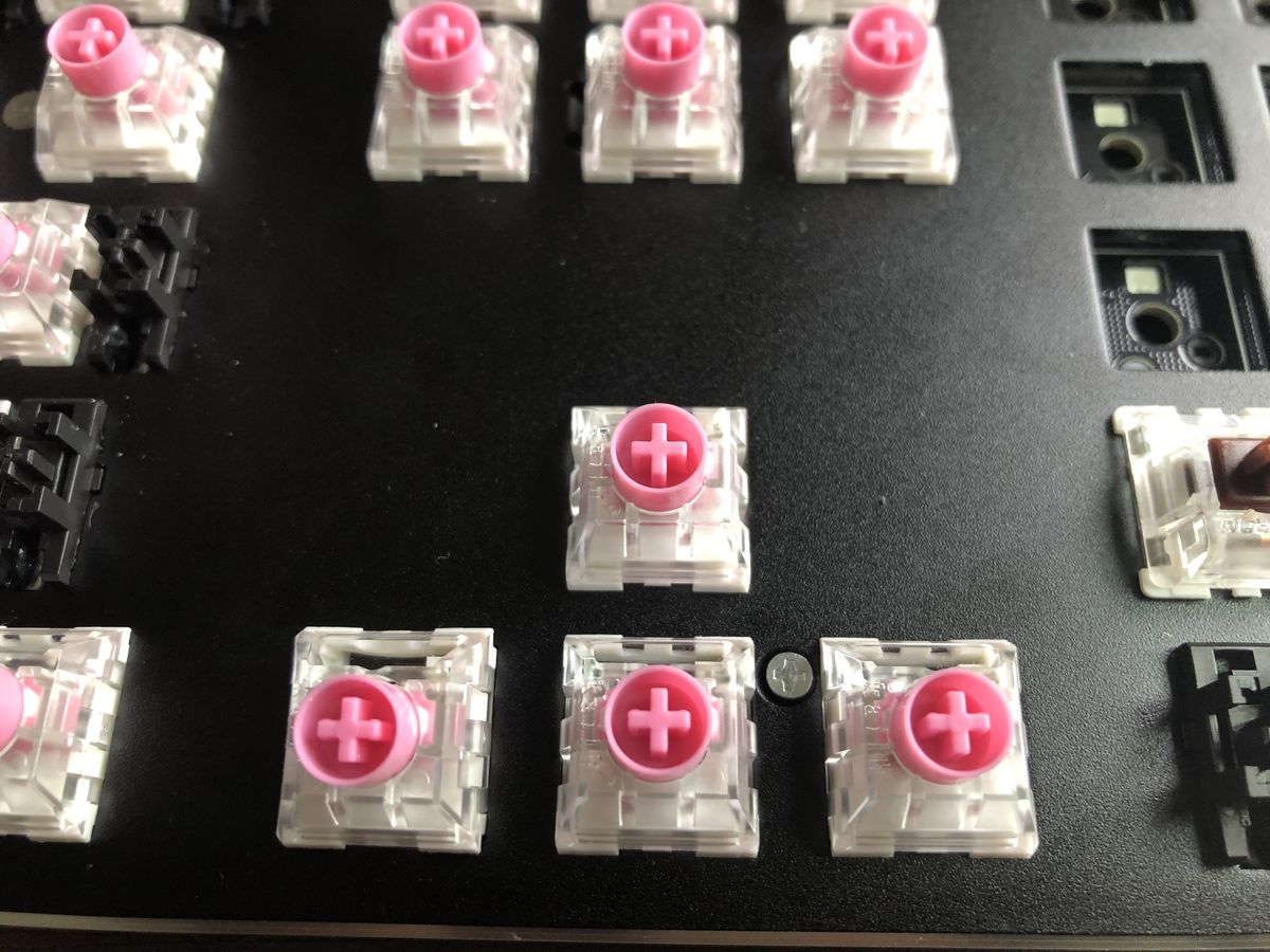 Kailh Silent Box Red Mechanical Keyboard Switches