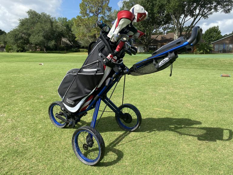 IZZO UltraLite Cart Bag Review Golf Monthly