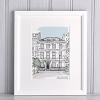 LetterFest House Portrait | From £43 at Etsy