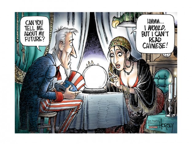 In China's hands