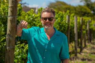 Gary Barlow in South Africa for his ITV show - Gary Barlow&#039;s Wine Tour