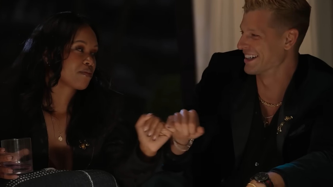 Umeko and Nick lock pinkies on Million Dollar Secret.