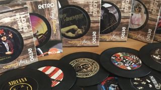 Best gifts for music lovers: Vintage record coasters