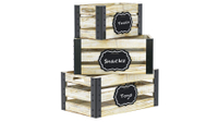 Greenstell Store Wooden Nesting Crates