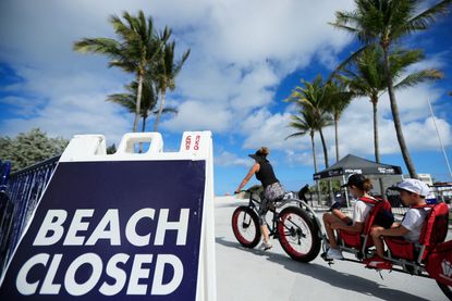 Miami Beach in coronavirus