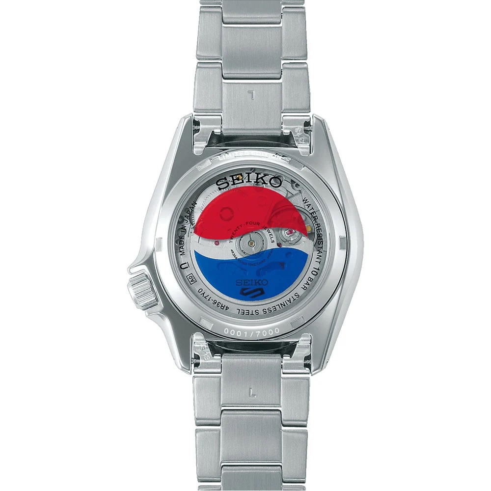 Seiko x Pepsi Silver from different angles