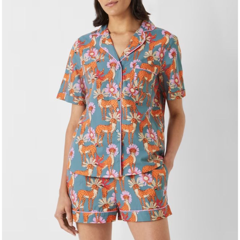 Their Nibs , Untamed Cheetah Shirt Shirt Pyjama Set