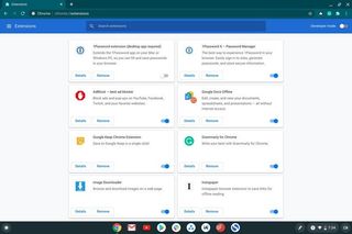 Installed Chrome Extensions Overview Chromebook