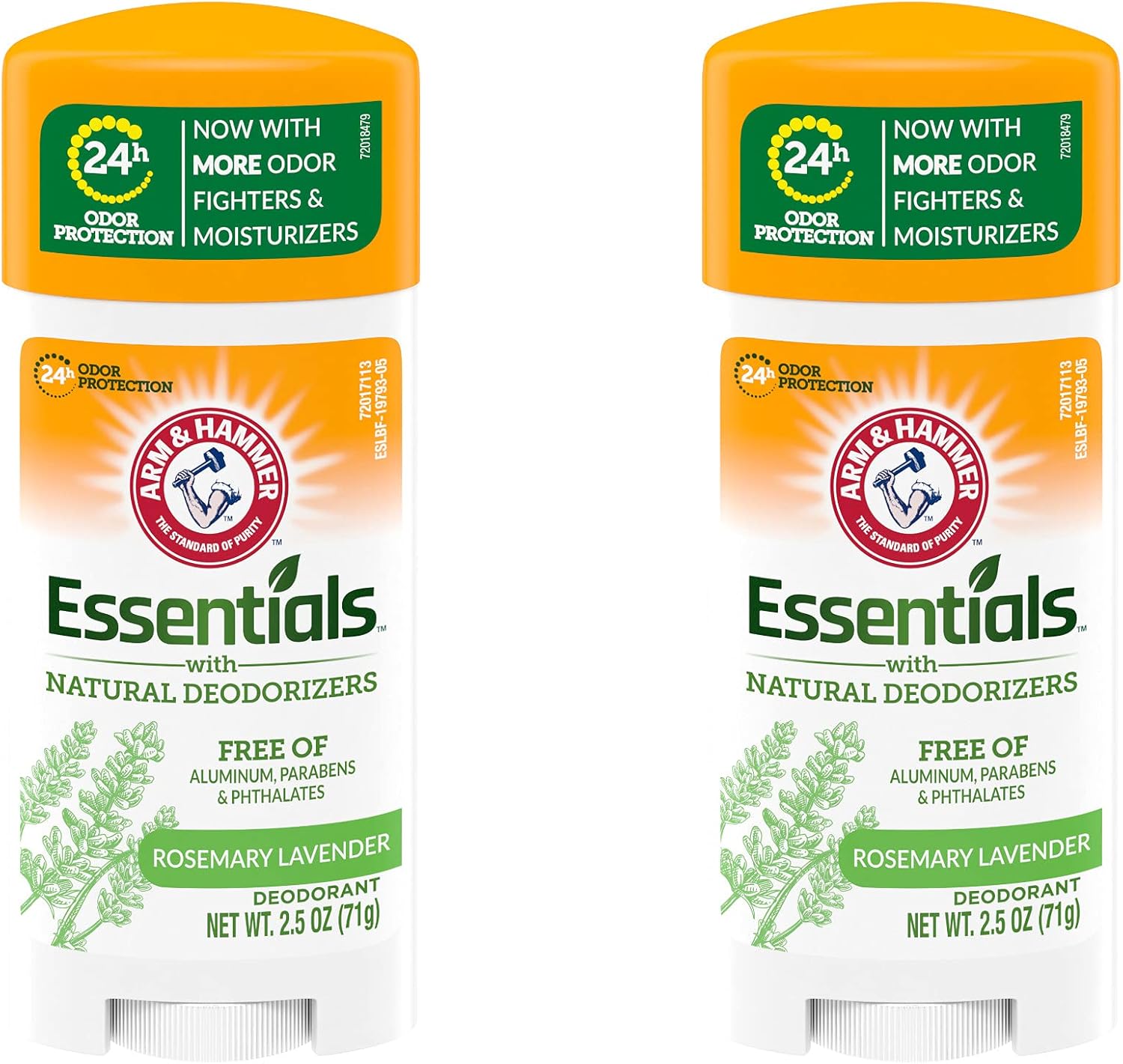 Arm &amp;amp; Hammer Deodorant Rosemary Lavender 2.5oz 2pk