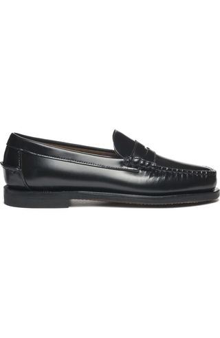 Classic Black Penny Loafers
