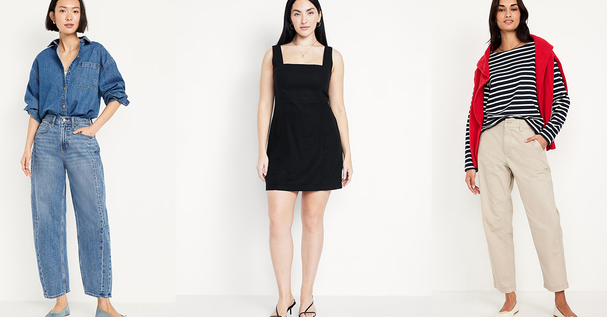 26 Expensive-Looking Old Navy Styles That Are 50% Off RN