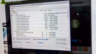 Android SDK manager