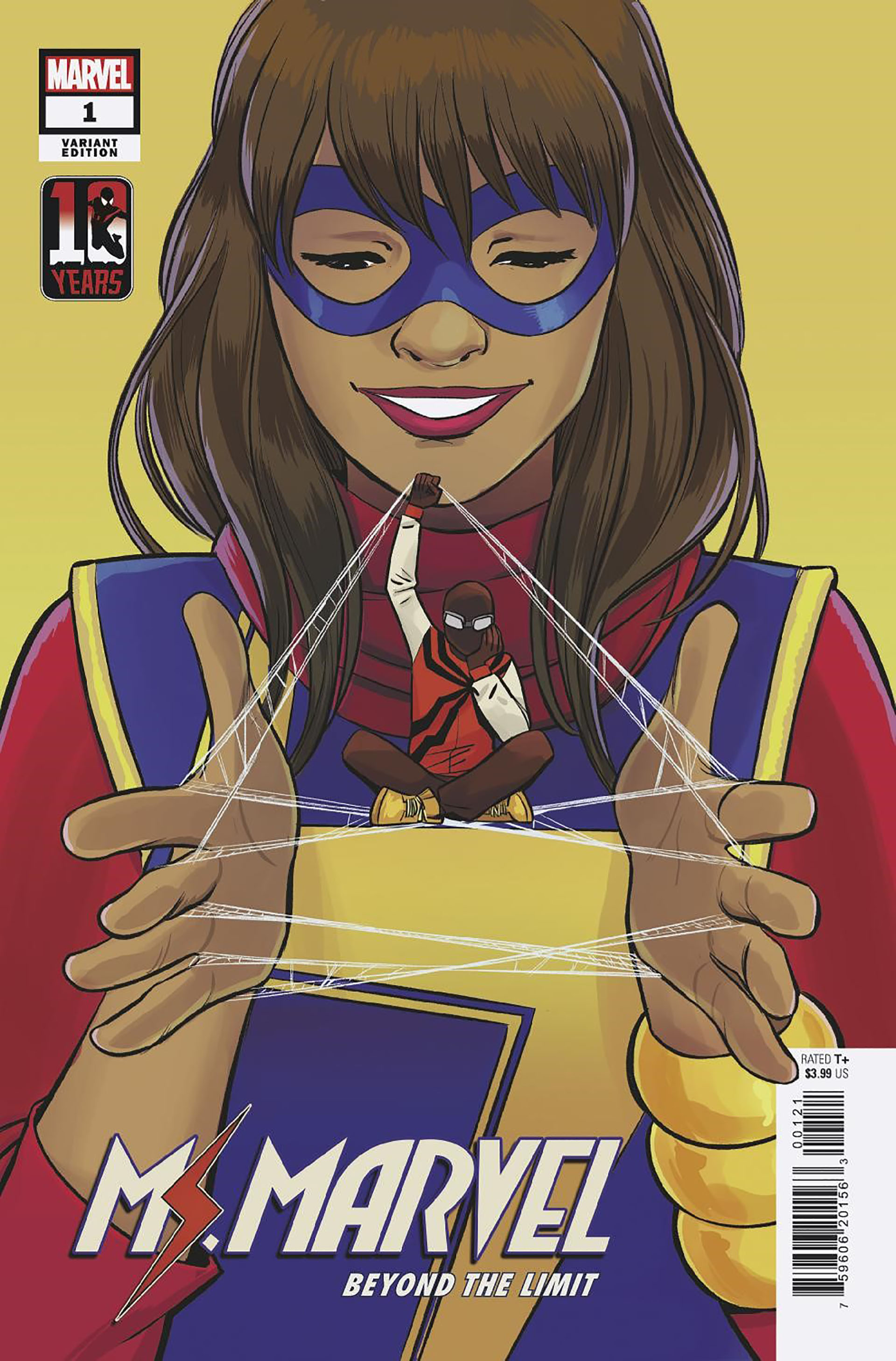 Ms. Marvel: Beyond the Limit #1 cover