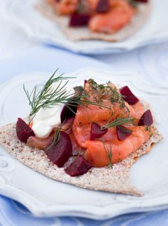 Gravlaks and Beetroot