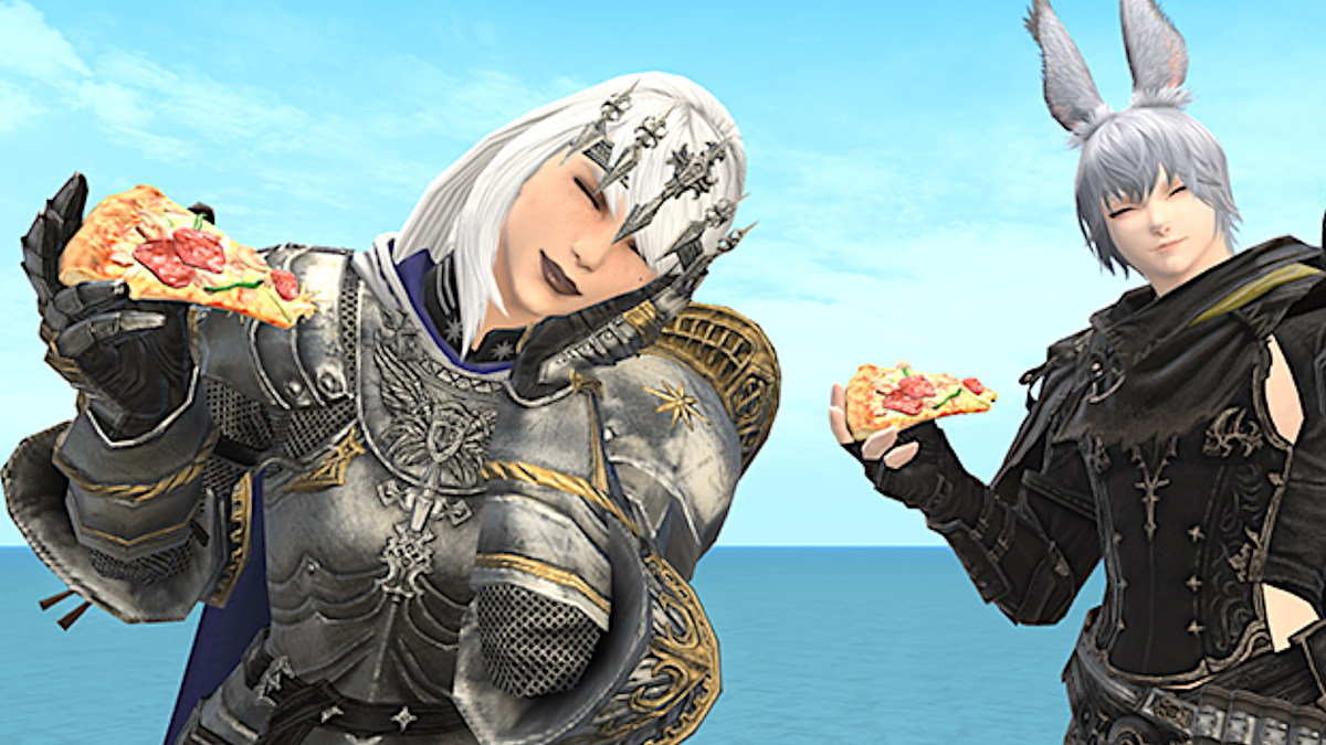 Two years after FF14 s botched distribution of an eat pizza