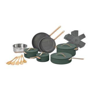 Beautiful 20pc Ceramic Non-Stick Cookware Set