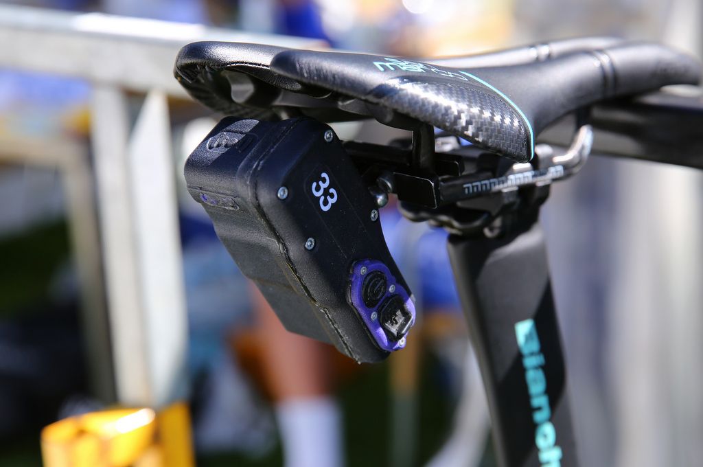 There were several Velon cameras in action today