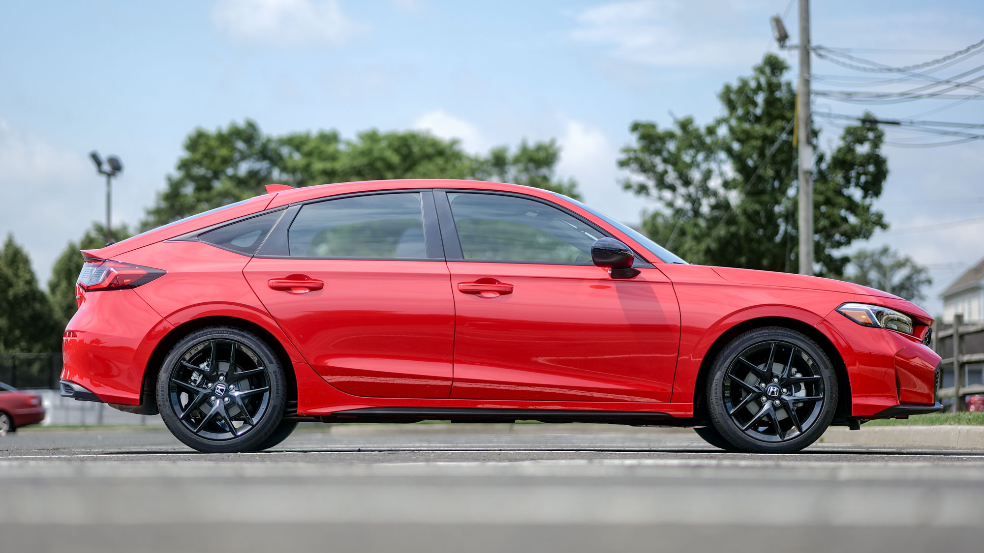 2025 Honda Civic Sport Hatchback Hybrid test drive.