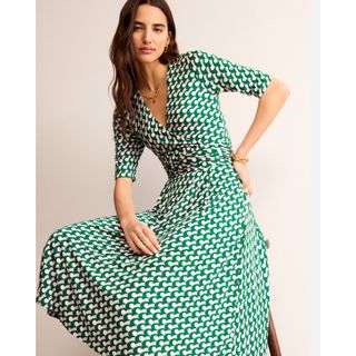 Boden green dress
