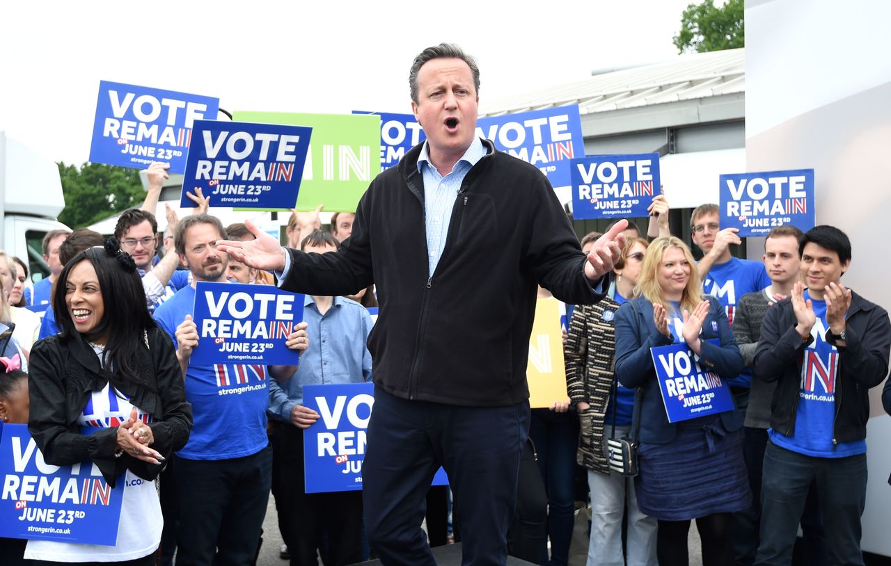 Prime Minister David Cameron support the idea of remaining in the Union.