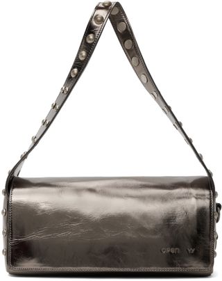 Gunmetal Stud Duffle Bag