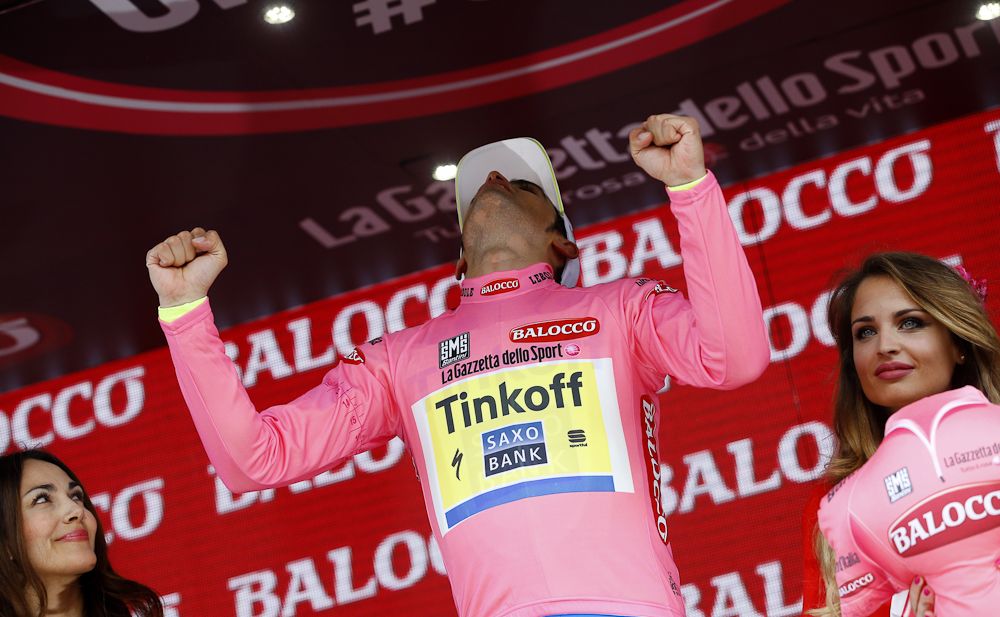 Alberto Contador made his point on Tuesday.