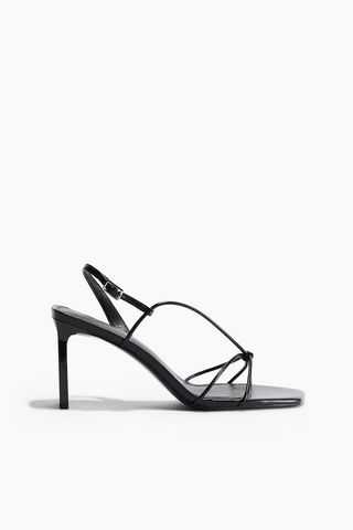 H&M, Heeled Strappy Sandals