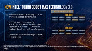 Unleash the full power of an Intel® 10th Gen CPU with the exciting new Turbo Boost Max 3.0™ technology.