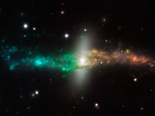MUSE Color-Coded Image of NGC 4650A