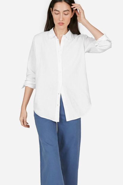 Everlane The Linen Relaxed Shirt