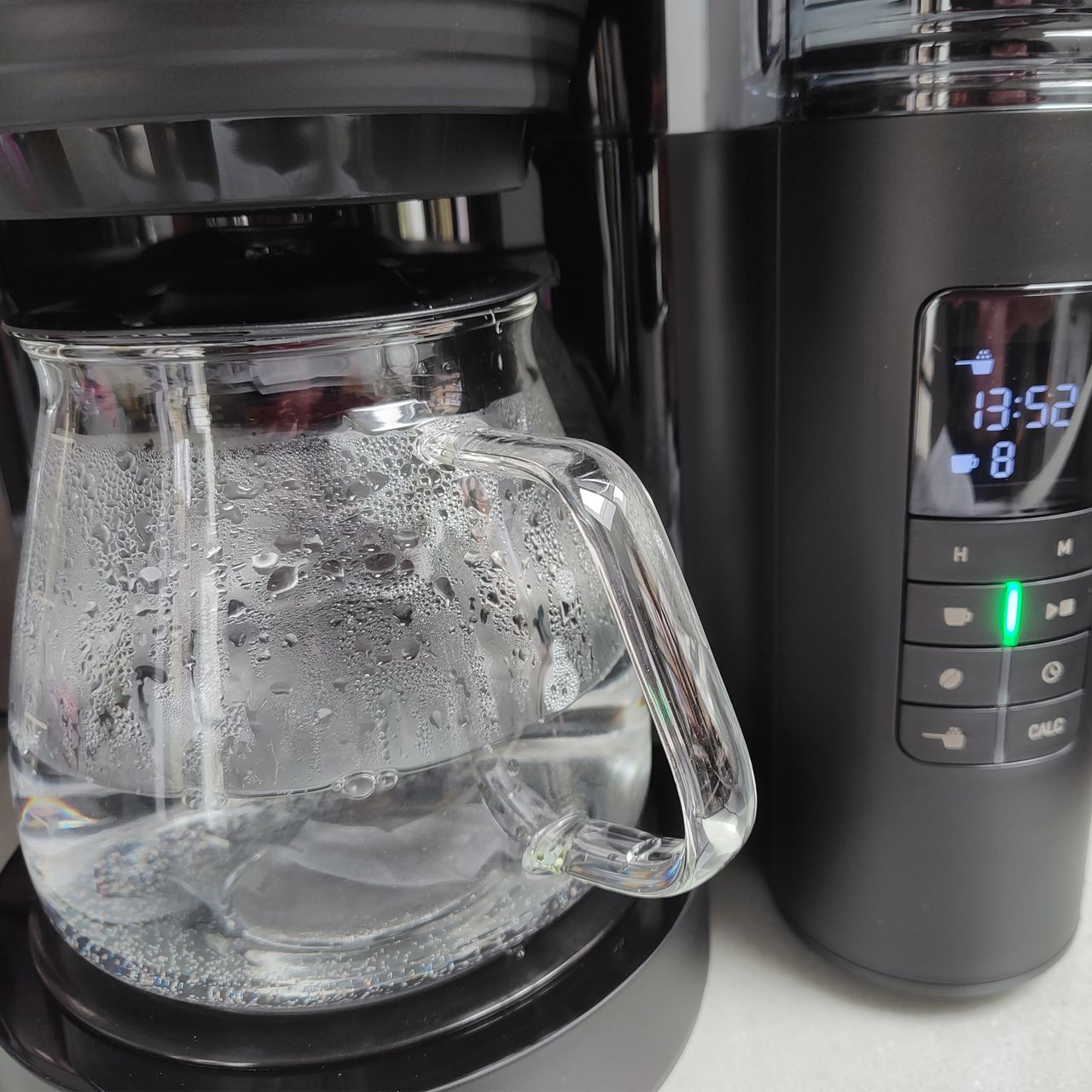 Testing the Melitta coffee machine at home