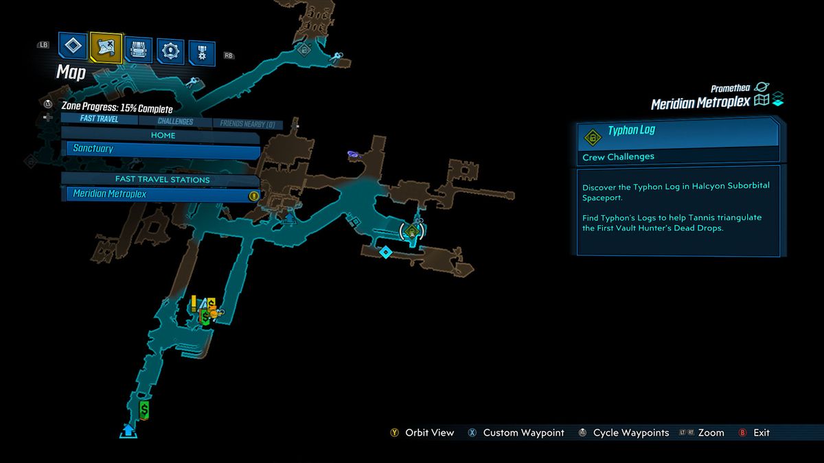 Promethea & Athenas Typhon Logs - Borderlands 3 Typhon Log locations ...