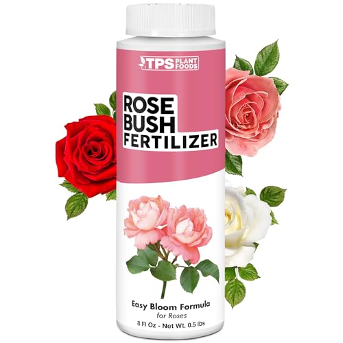 Rose Bush Fertilizer &amp;ndash; Liquid Plant Food for More Blooms, 8 Oz