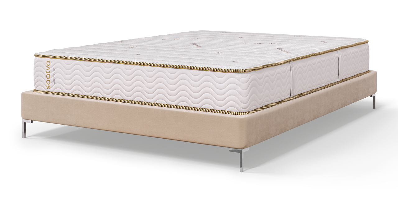 Saatva Zenhaven Natural Latex Mattress review Homes & Gardens