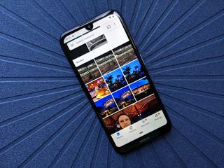 Google Photos grid view