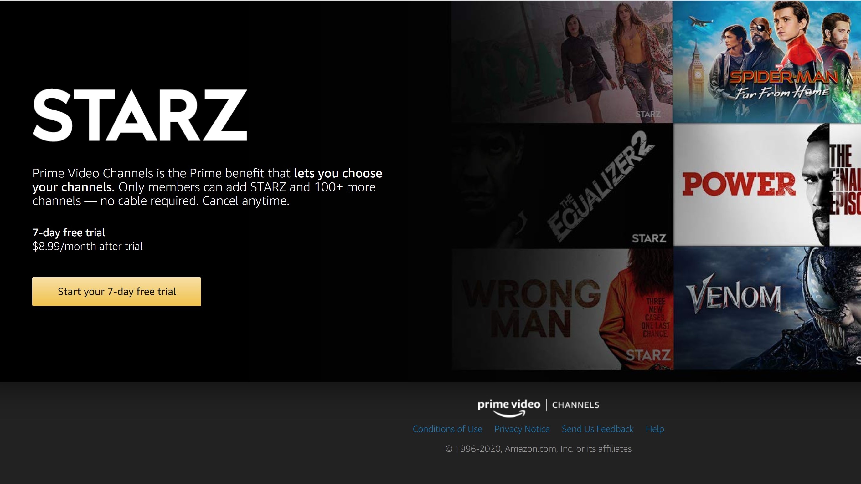 Starz free trial how to stream shows and movies ondemand for a