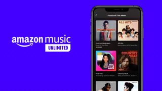 The Amazon Music Unlimited app