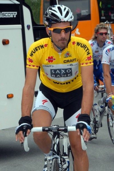 Race leader Fabian Cancellara (Saxo Bank)