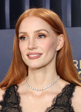 Jessica Chastain attends the 30th Annual Screen Actors Guild Awards at Shrine Auditorium and Expo Hall on February 24, 2024 in Los Angeles, California