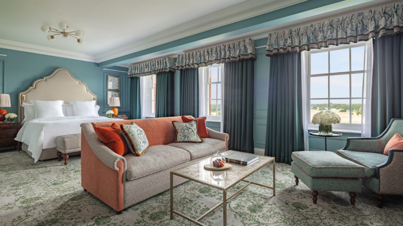 A bedroom at The Four Seasons in Hampshire