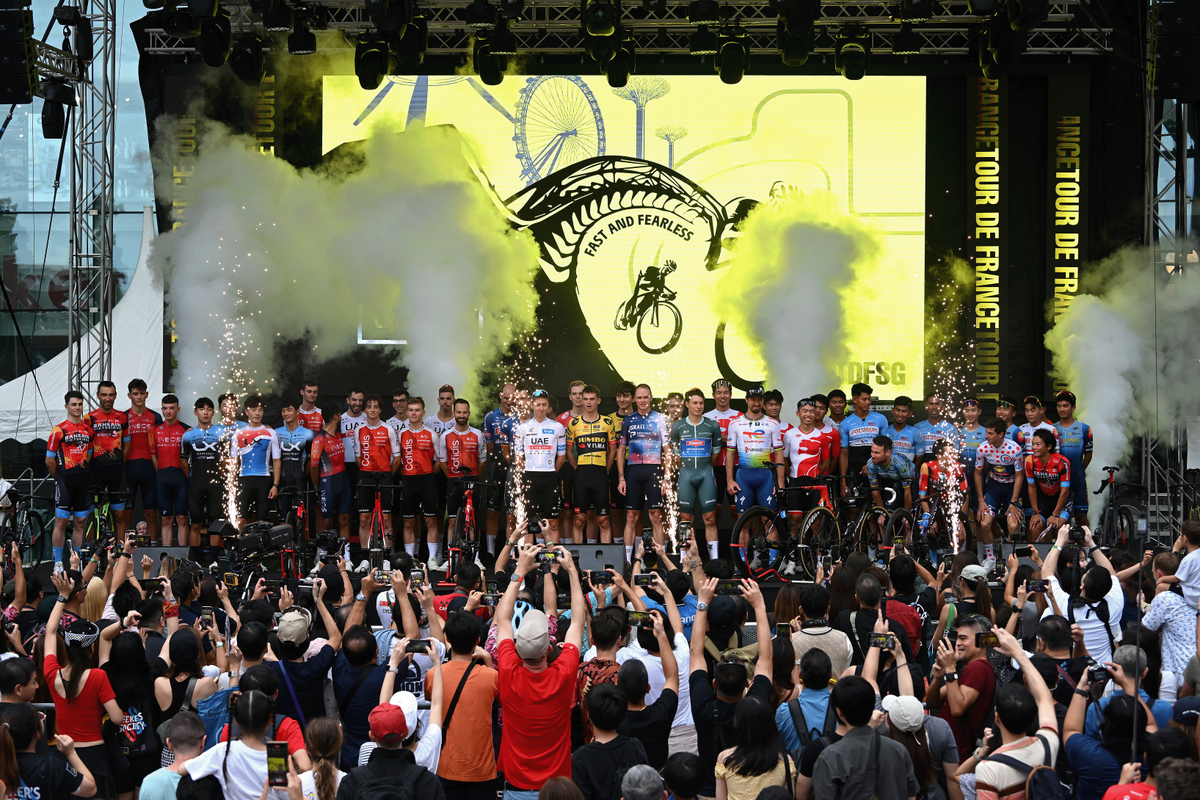 The 2023 Tour de France Singapore Criterium