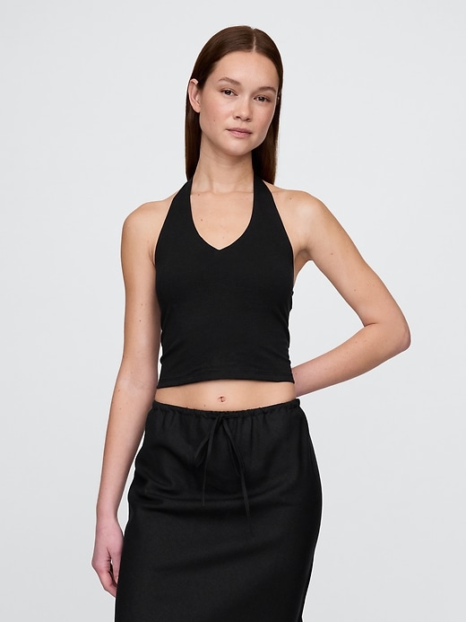 Gap, CloseKnit Cropped Halter Top