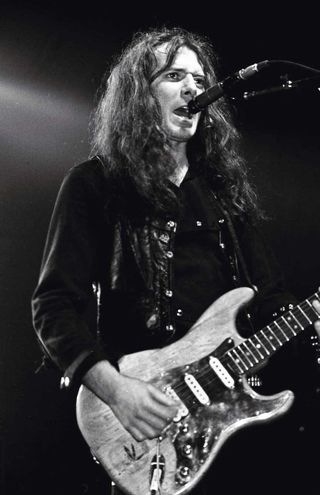 'Fast' Eddie Clarke onstage