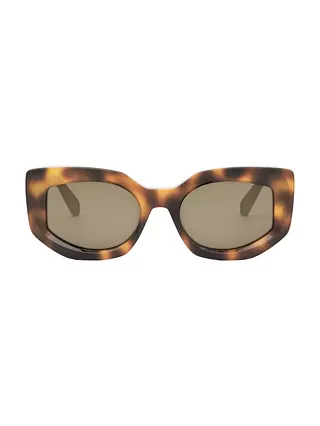 Bold Three Dots 54mm Butterfly Sunglasses