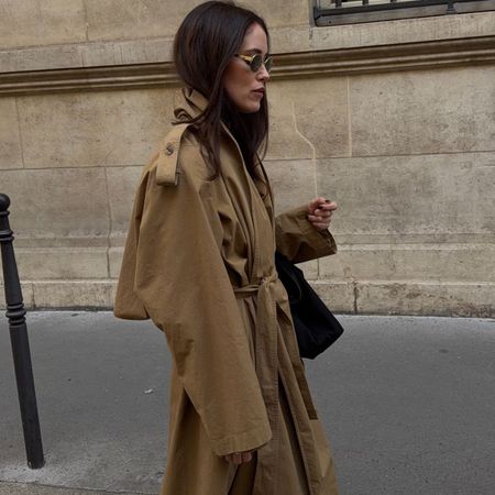 Annabel Rosendahl wearing trench coat