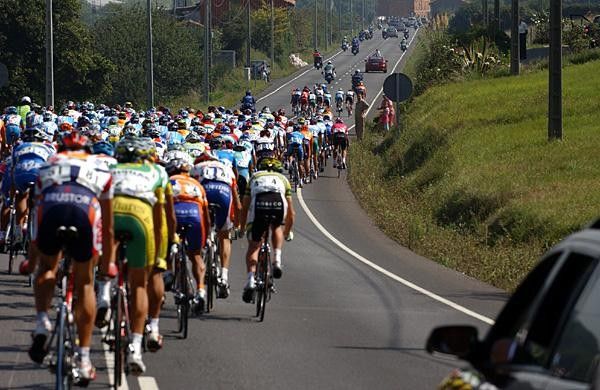 The peloton.