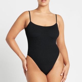 model wearing Bond-Eye Palace One Piece