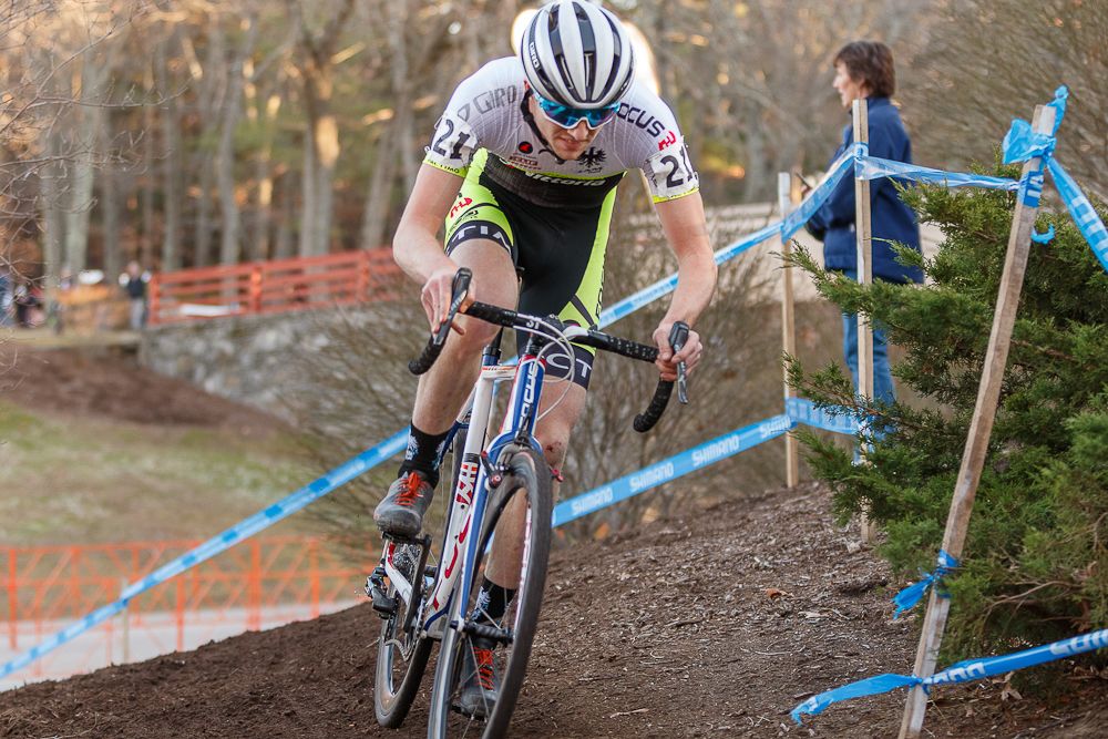Jack Kisseberth on his way to a phenomenal race